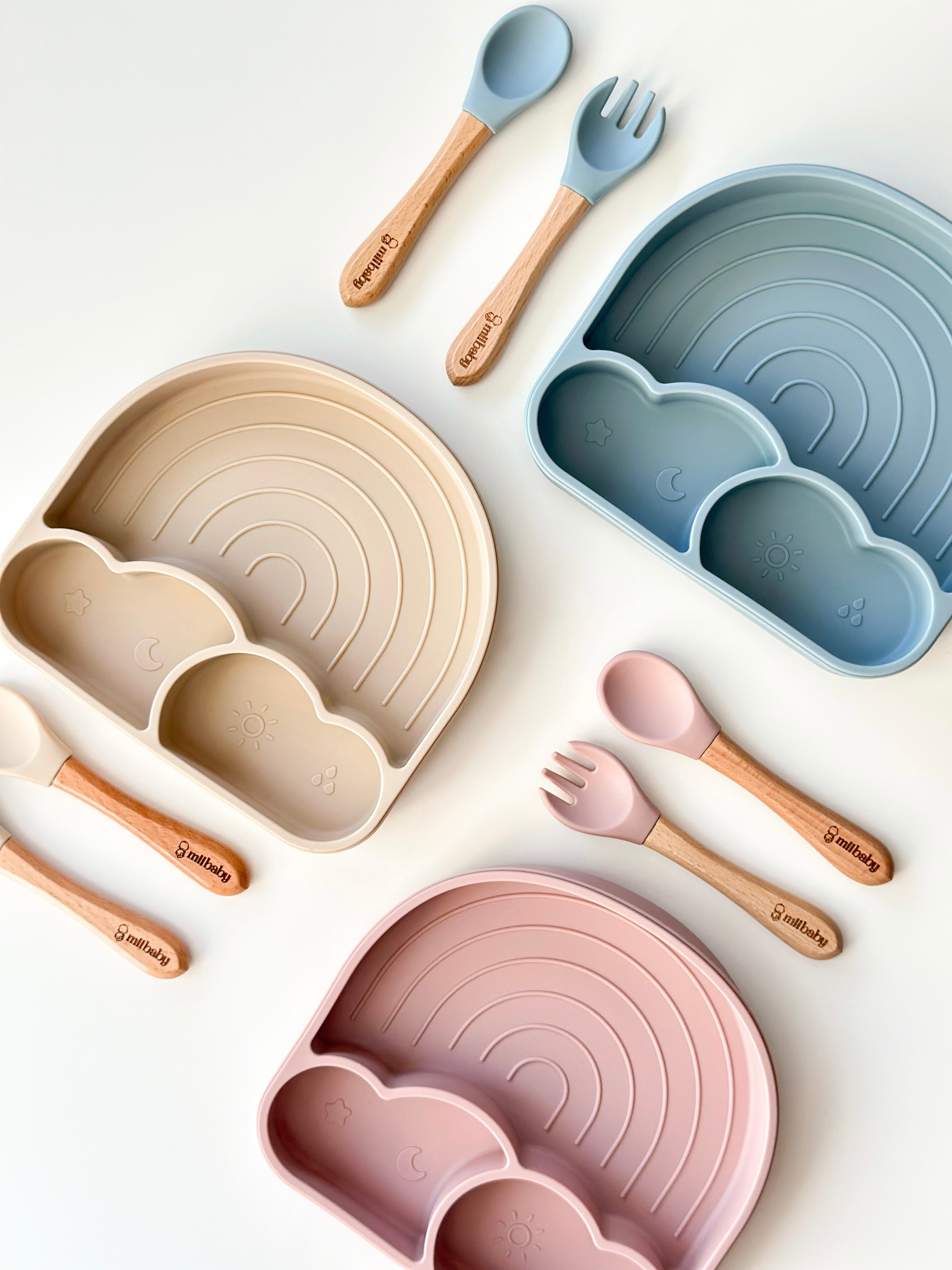 'Rainbow' Feeding Set